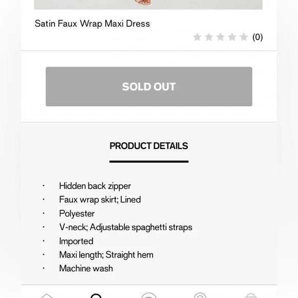 Express Satin Faux Wrap Maxi/Midi Dress - Picture 9 of 15